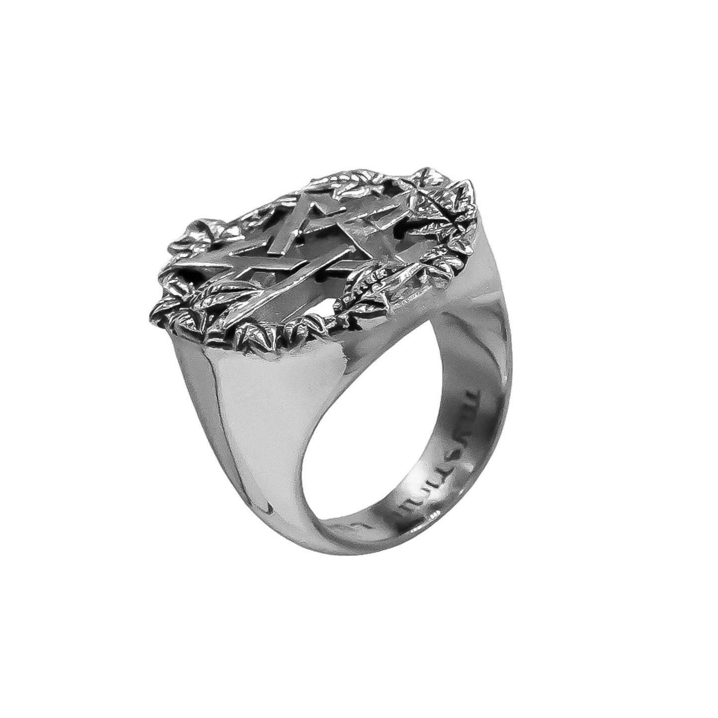 Green Witch Pentacle Ring Mysticum Luna