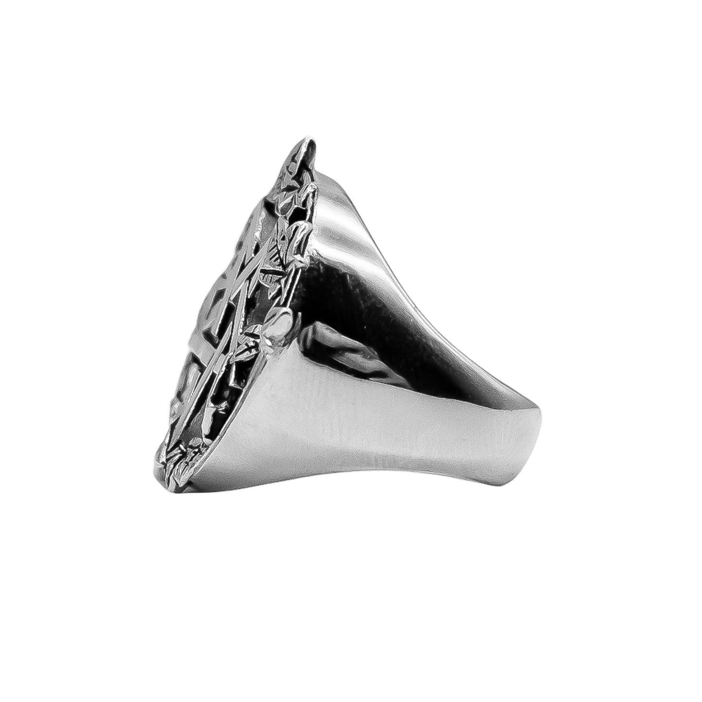 Green Witch Pentacle Ring Mysticum Luna