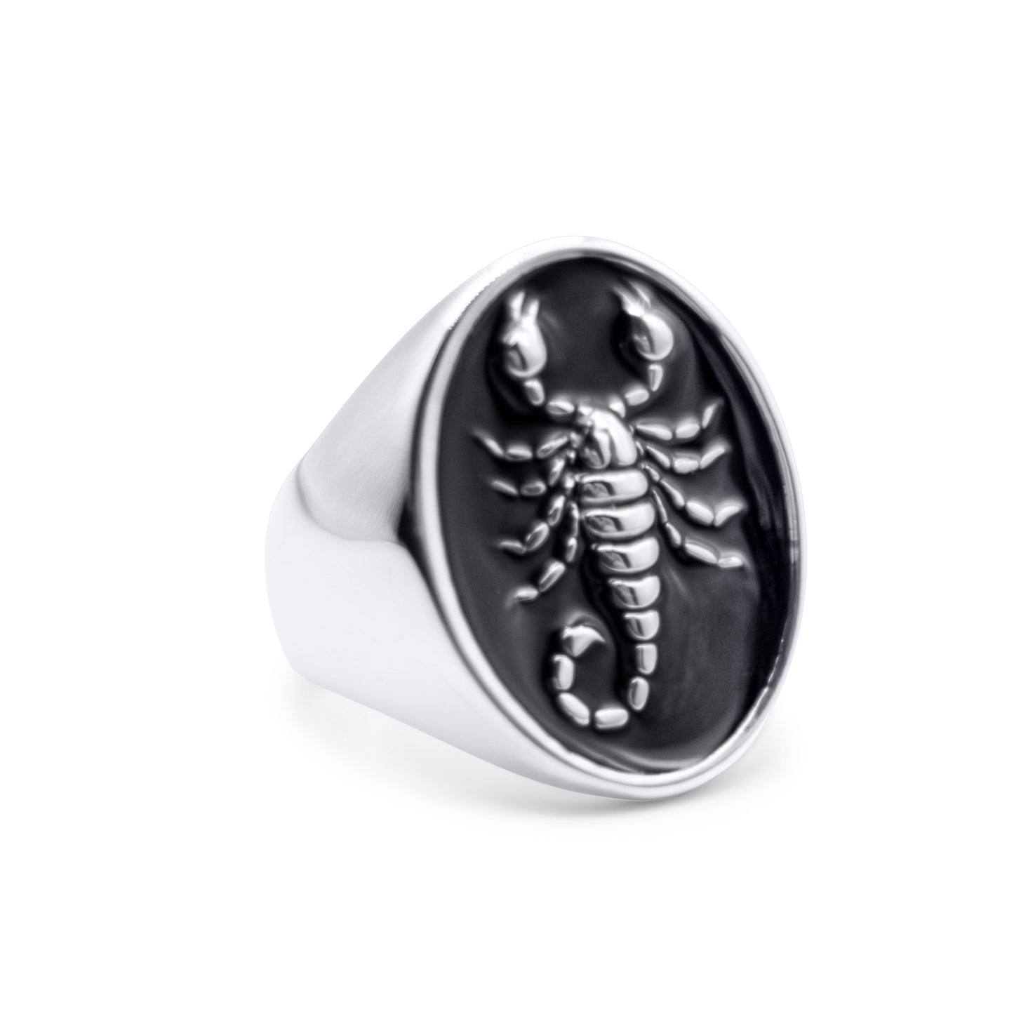 Pincera Scorpion Signet Ring
