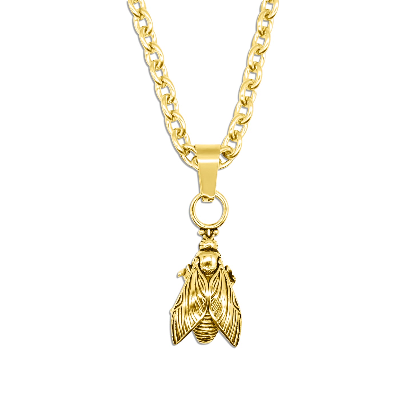 Fly Gold Necklace