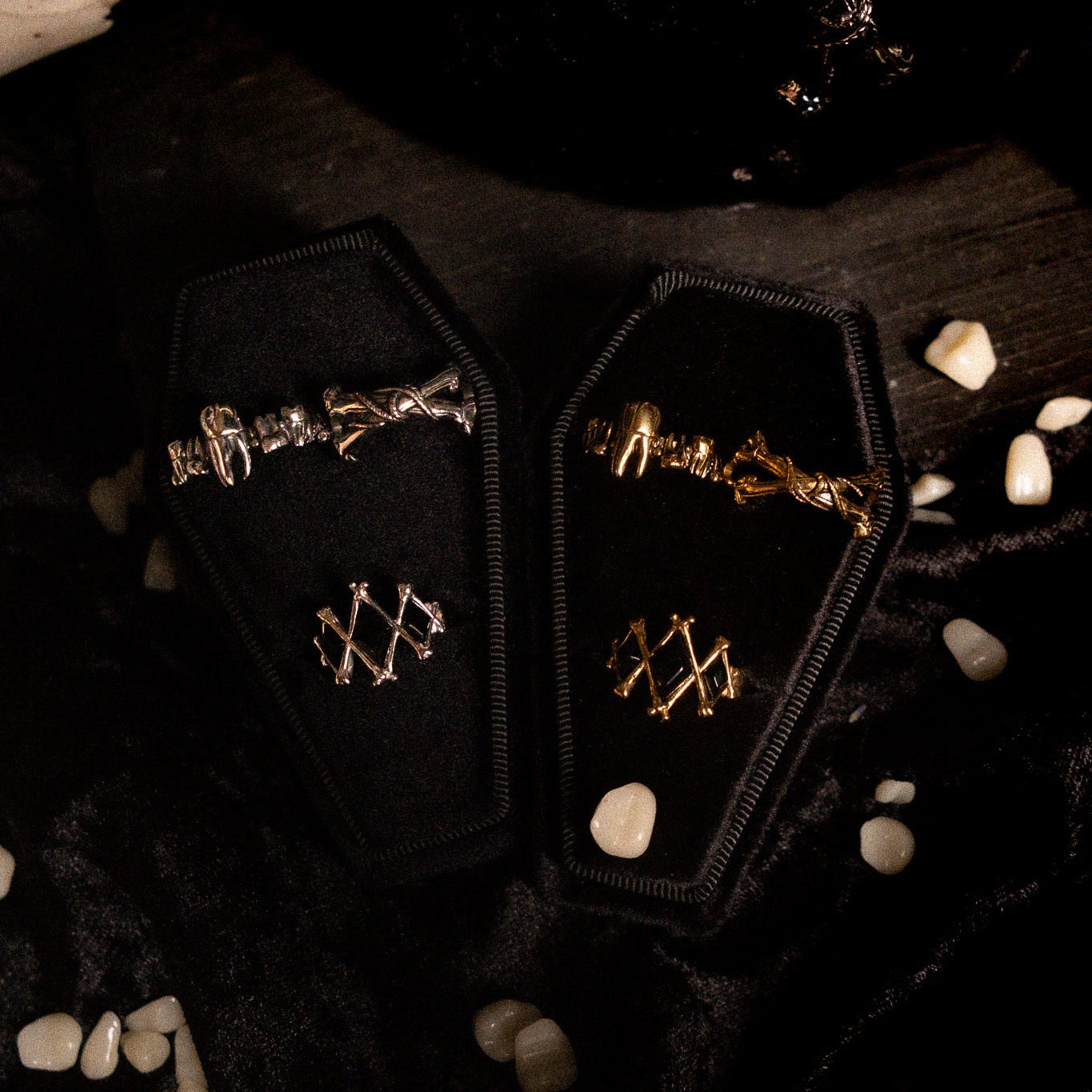 The Tethered Remains Bone Ring