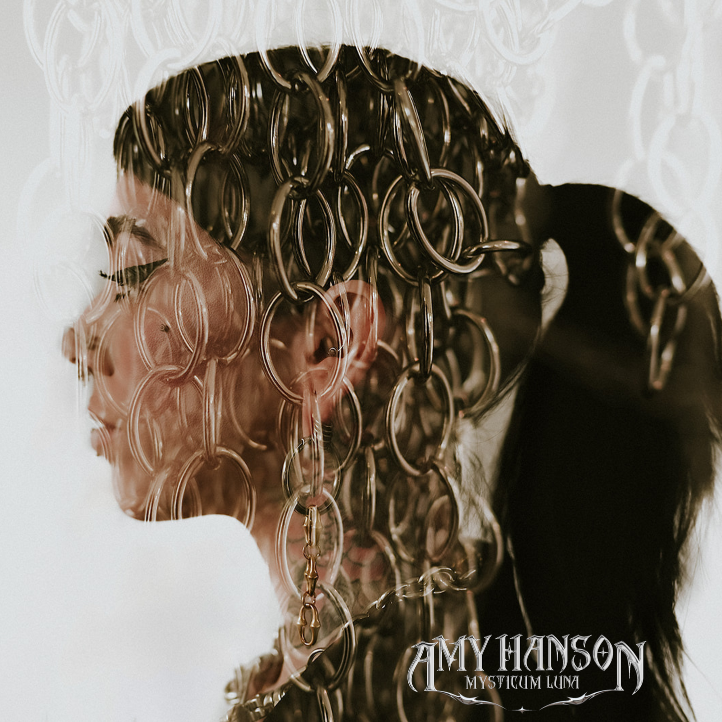 ML x Amy Hanson Gold Scorn Carabiner Necklace