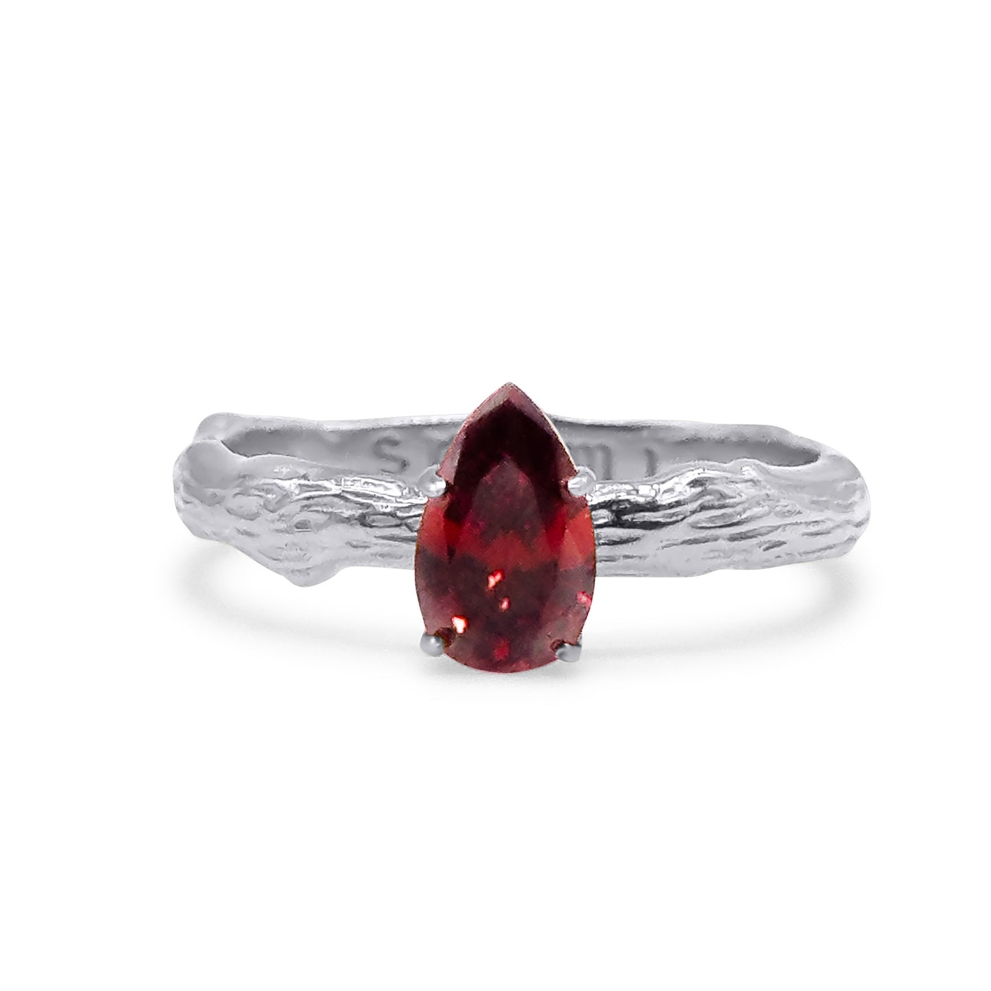 Crimson Veil Ring Mysticum Luna Gothic Jewellery