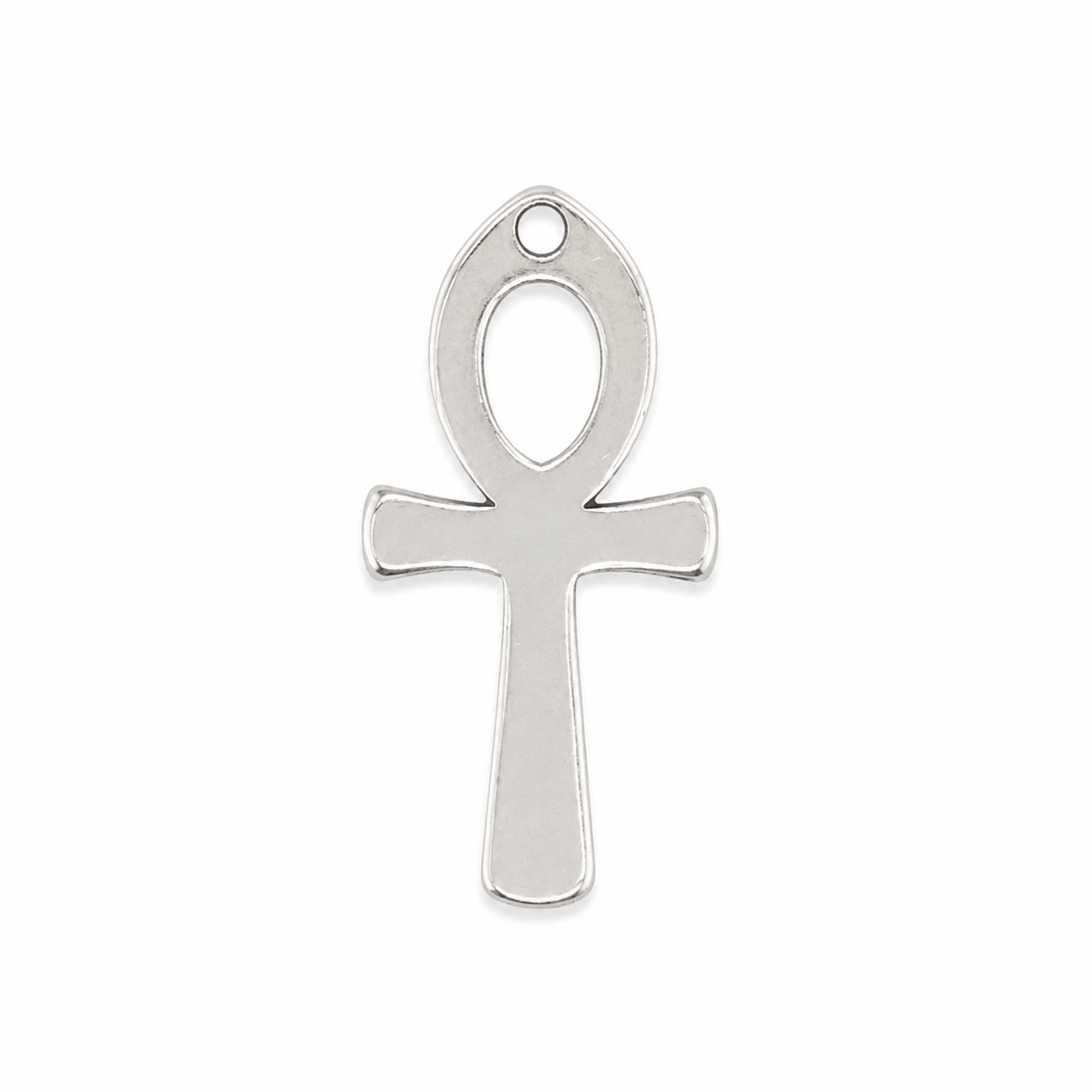Silver Ankh Cham