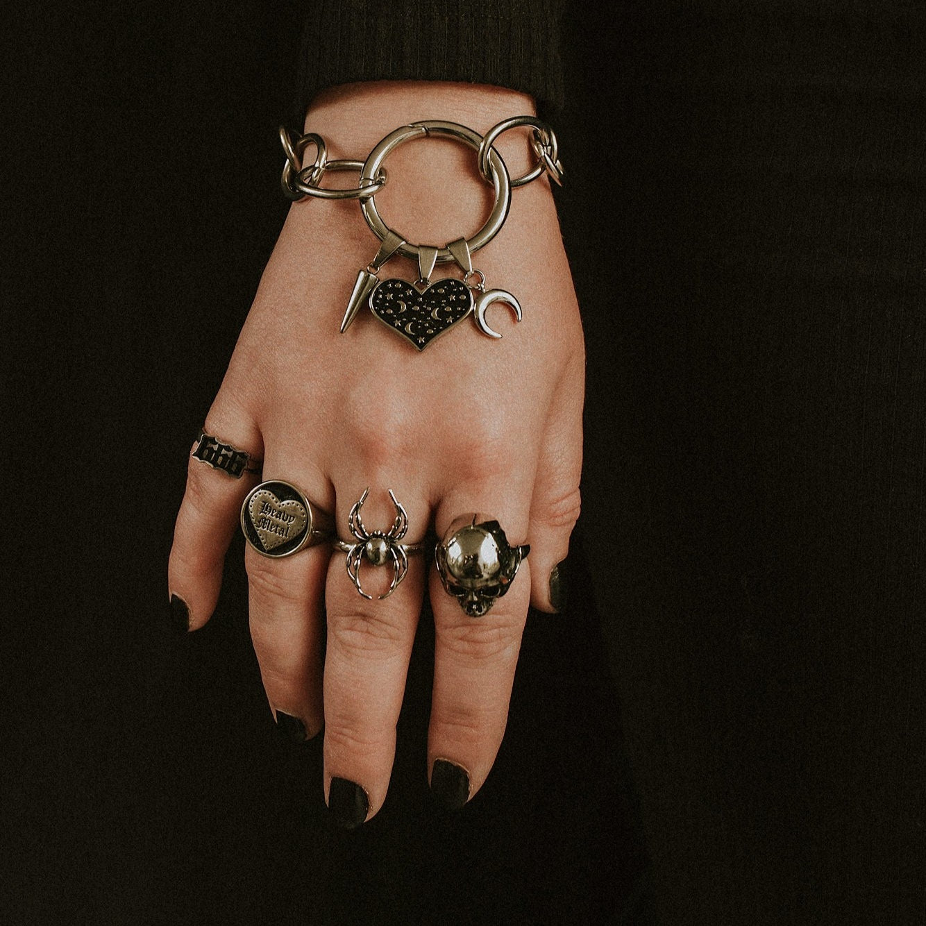 Temptress Spike Charm Mysticum Luna