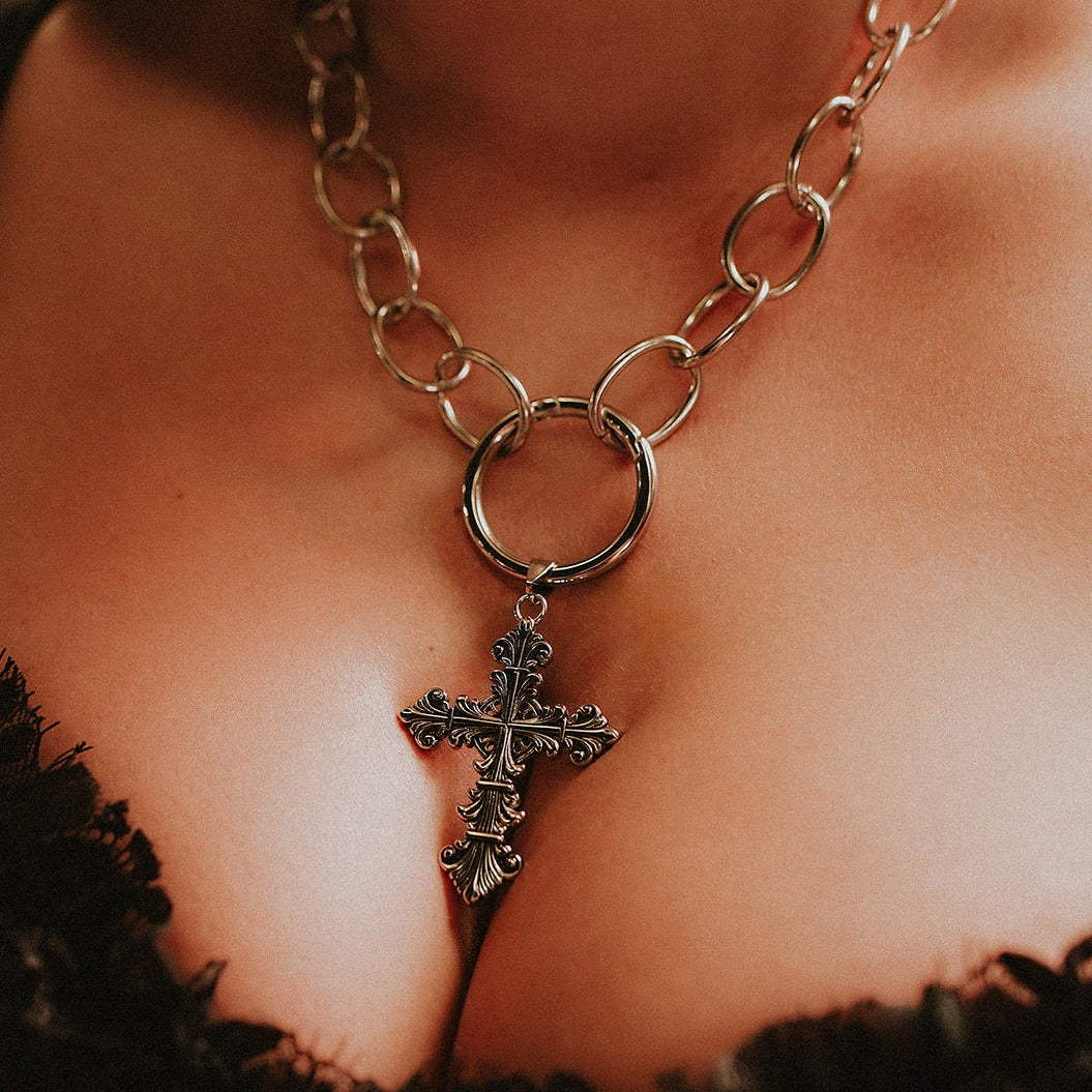 Charm Coven Lament Cross Charm Mysticum Luna