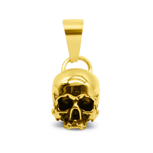 Charm Coven Gold Hel Skull Charm Mysticum Luna