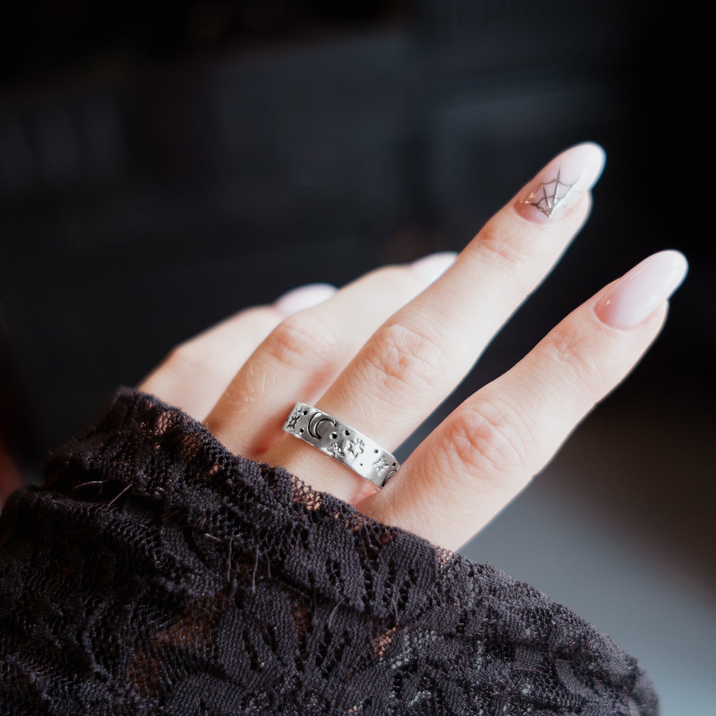 Celestial Band Ring - Size U