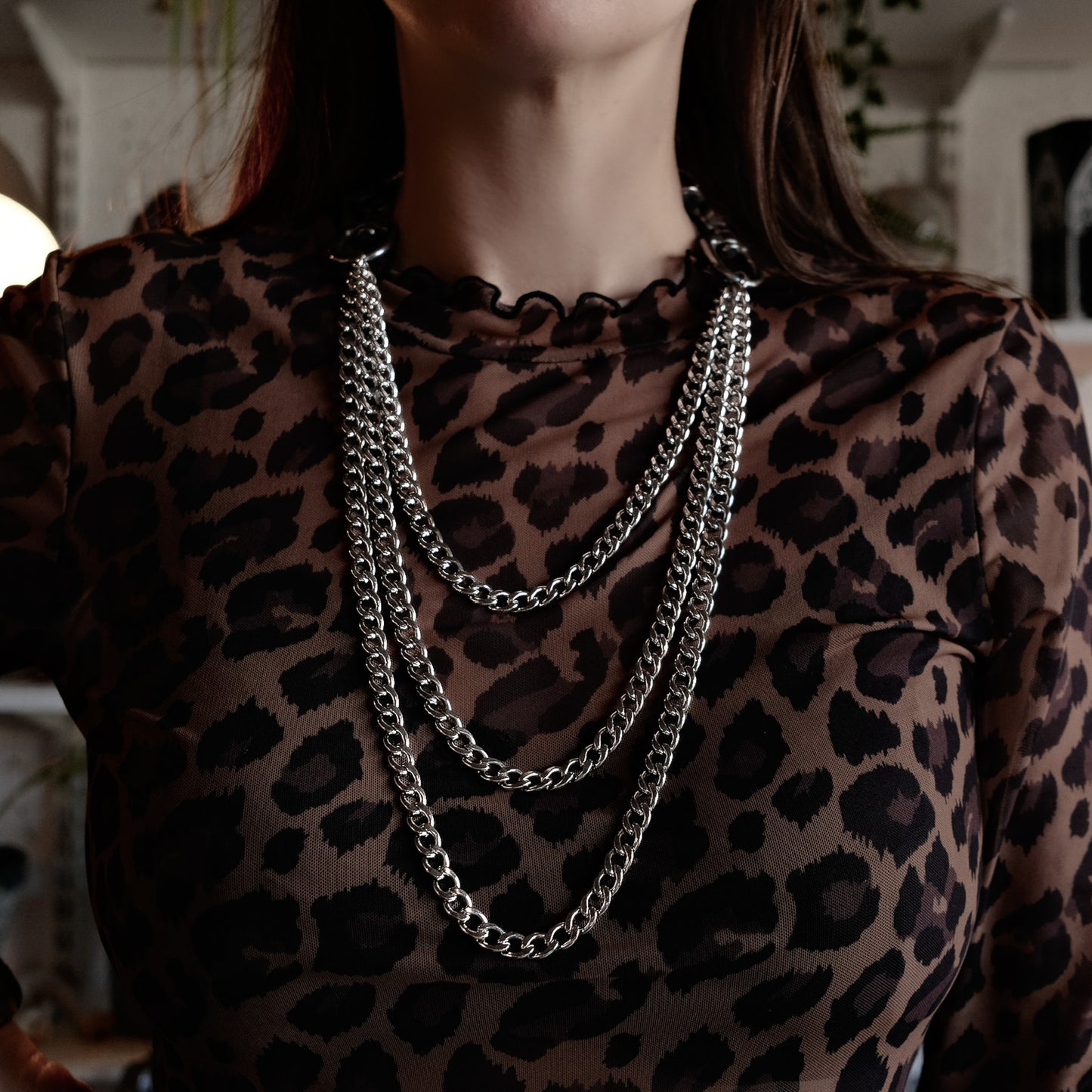 Phantom Layered Chunky Necklace