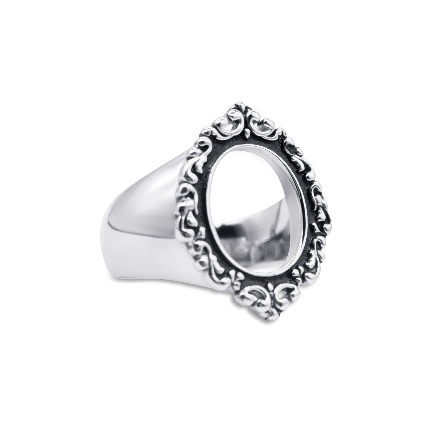 Memoriam Ornate Frame Ring mysticumluna2021