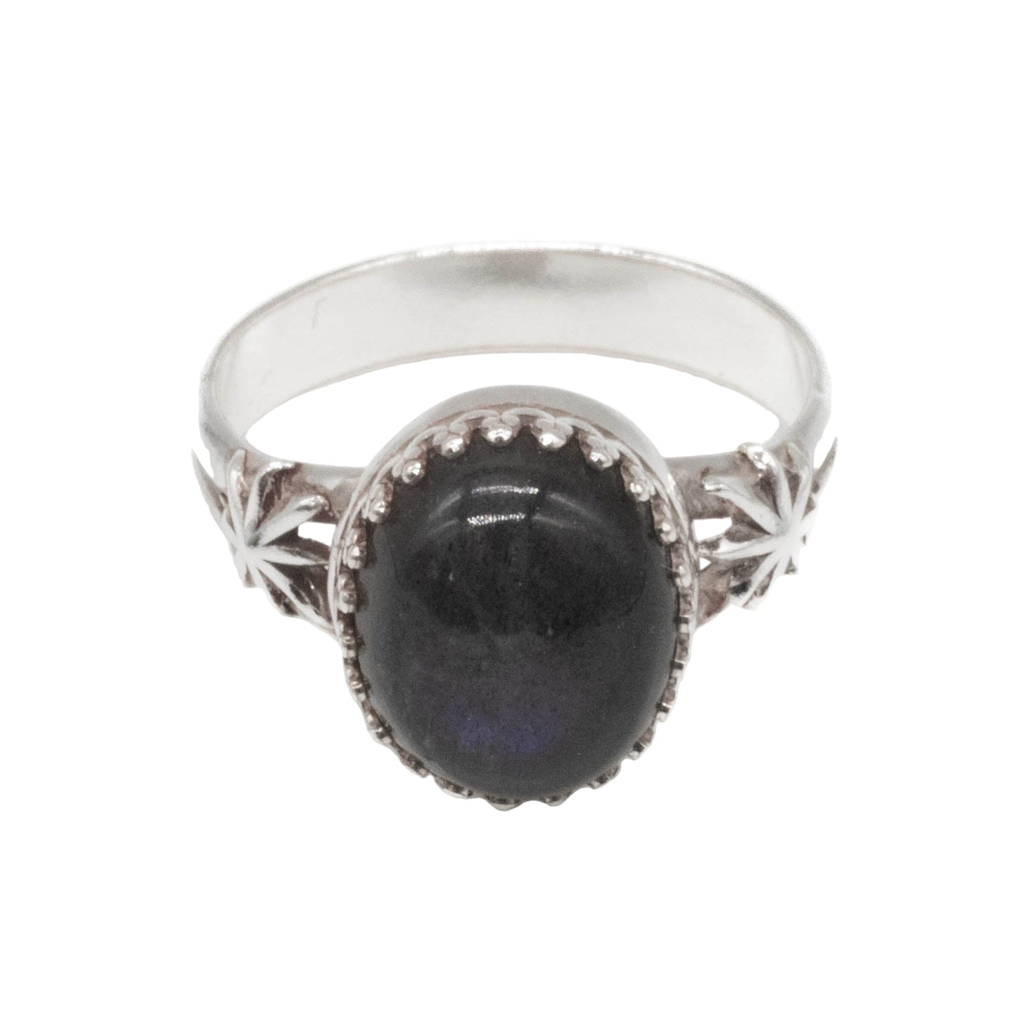 Purple Labradorite Celestial Ring