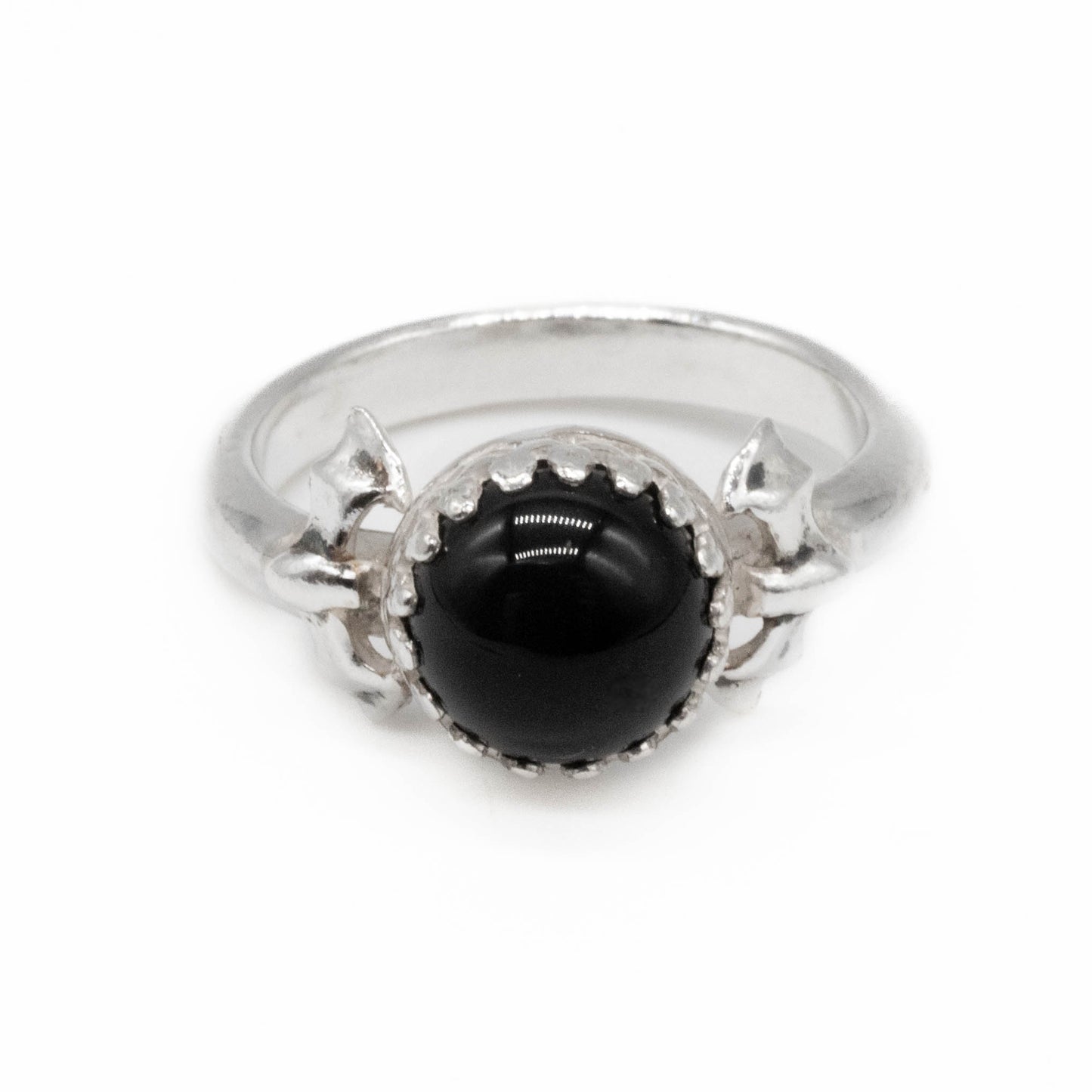 Black Onyx Bat Ring