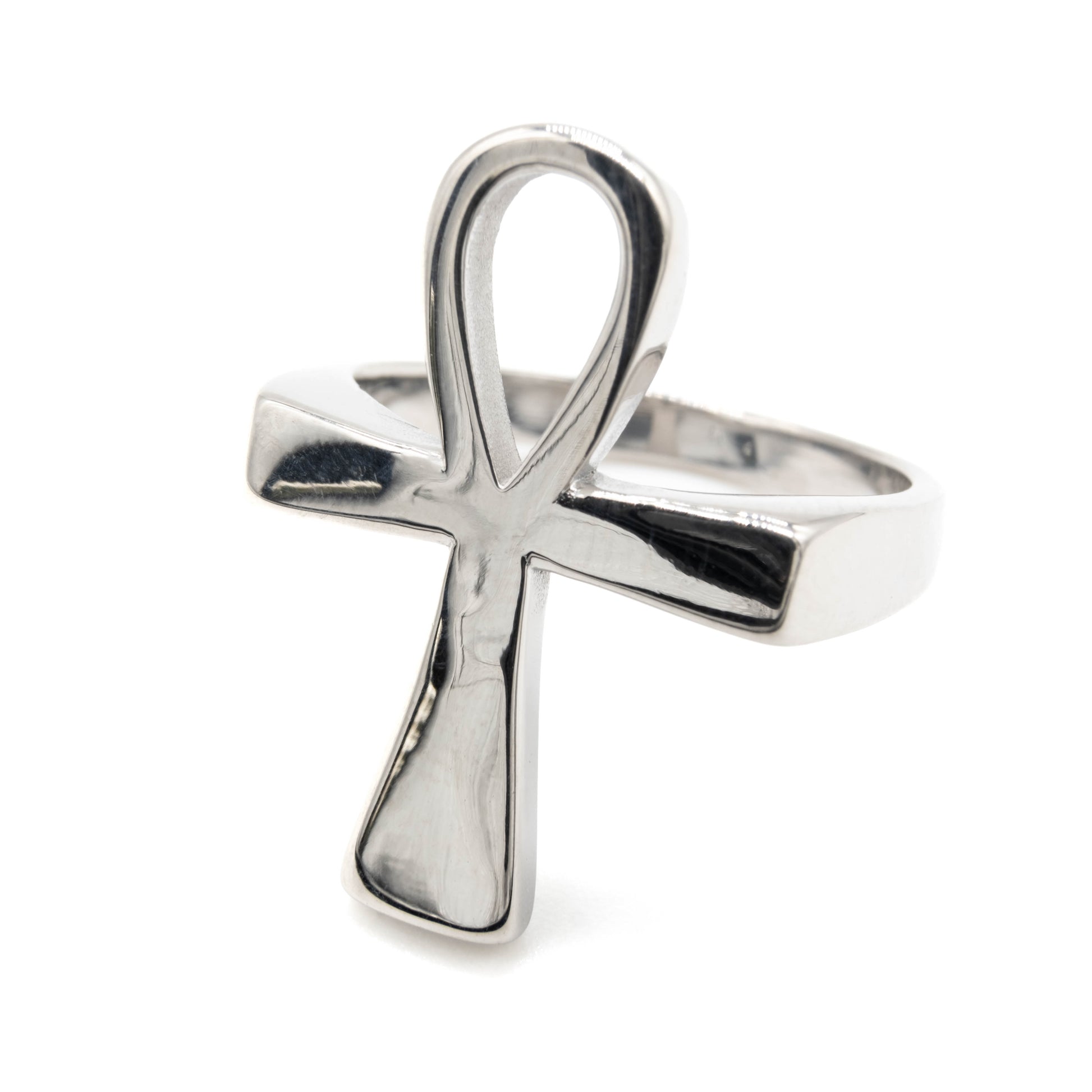 Ankh Ring Silver Mysticum Luna