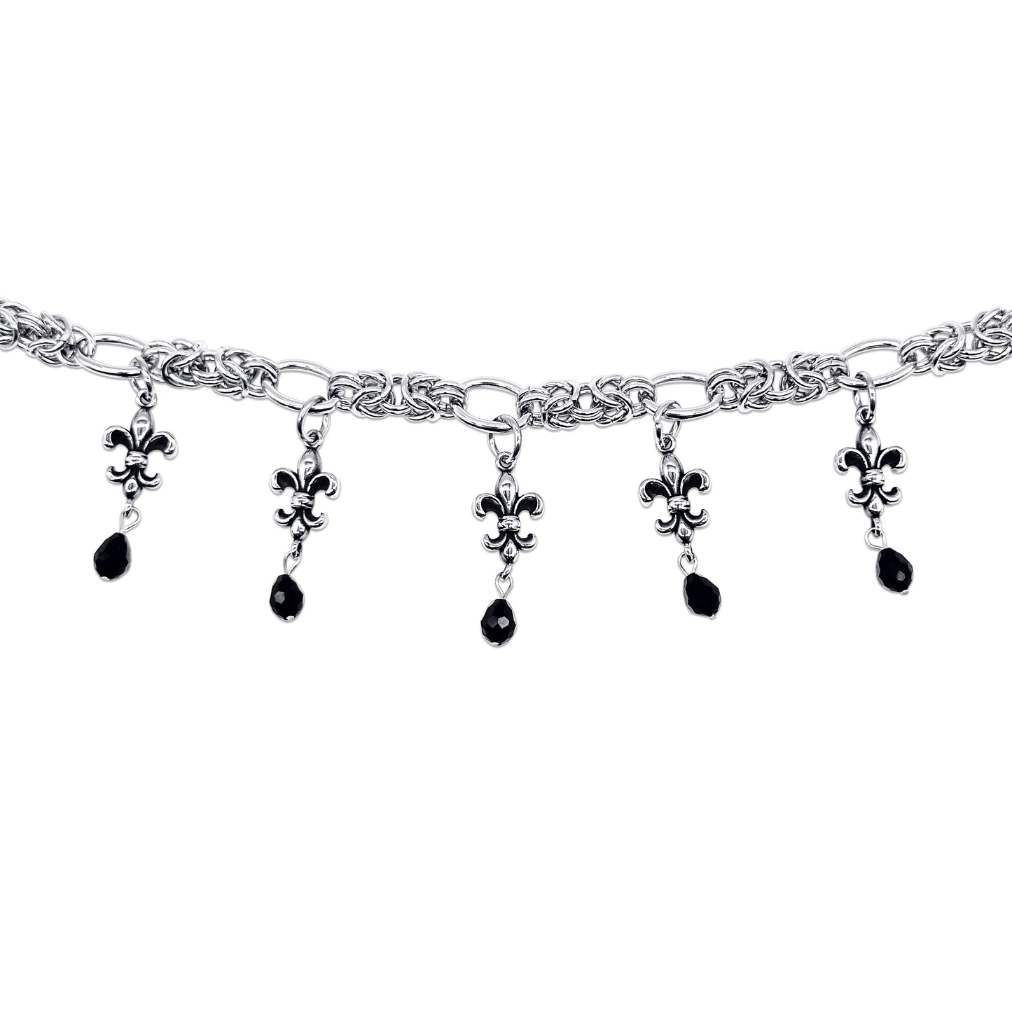 Fleur De Lis Choker Mysticum Luna