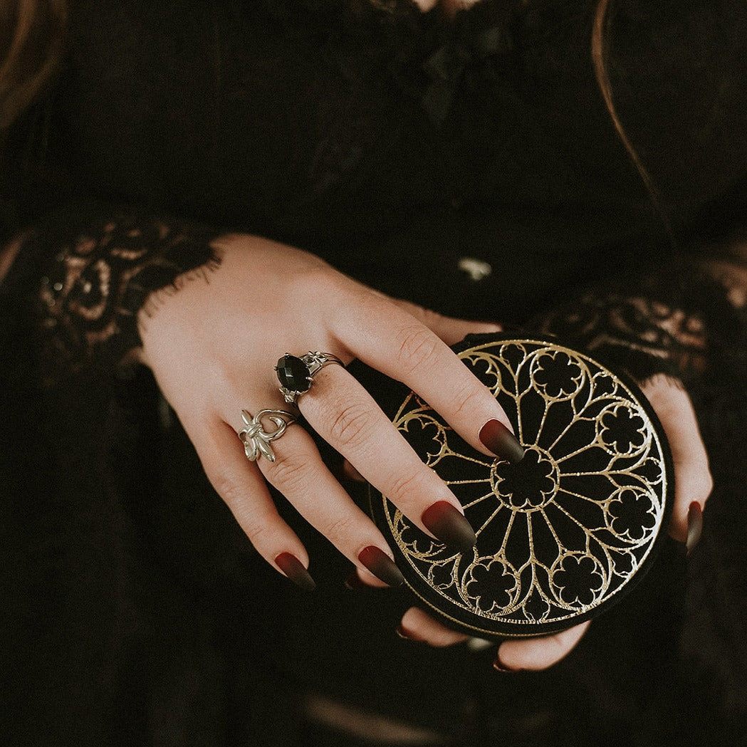 Gothic Window Travel Jewellery Box Mysticum Luna Gothic Jewellery