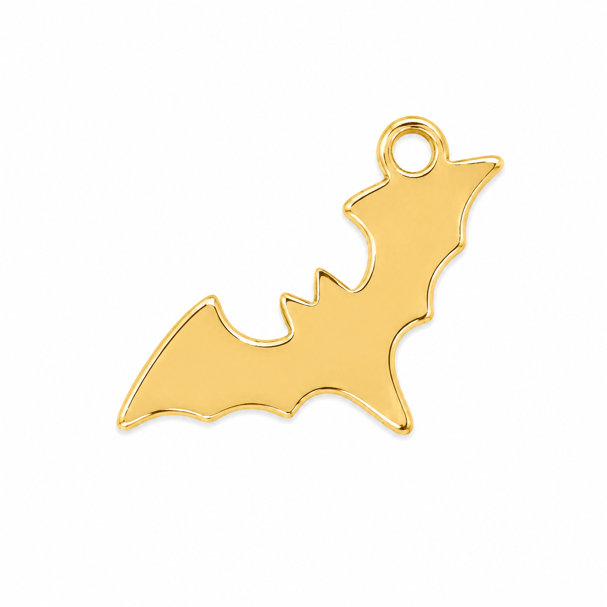 Gold Bat Charm