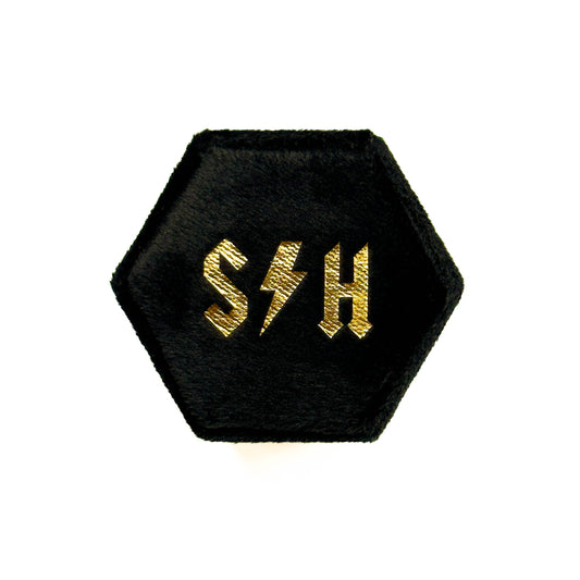 Hexagon Personalised Wedding Ring Box (Copy) Mysticum Luna