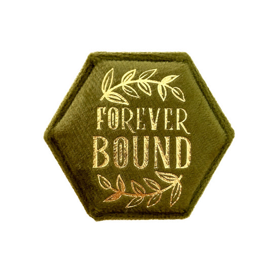 Forever Bound Green Wedding Ring Box Mysticum Luna