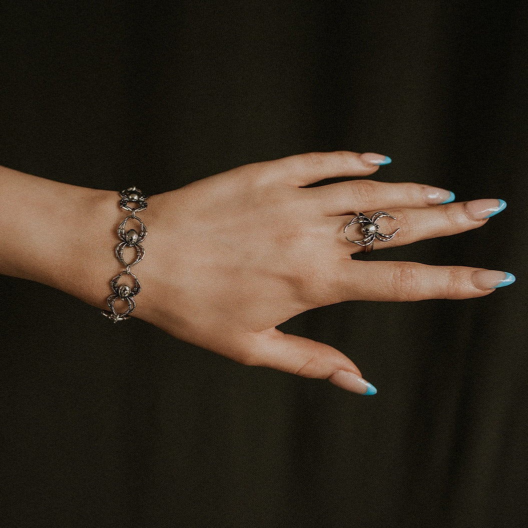 Orb Weaver Spider Bracelet mysticumluna2021