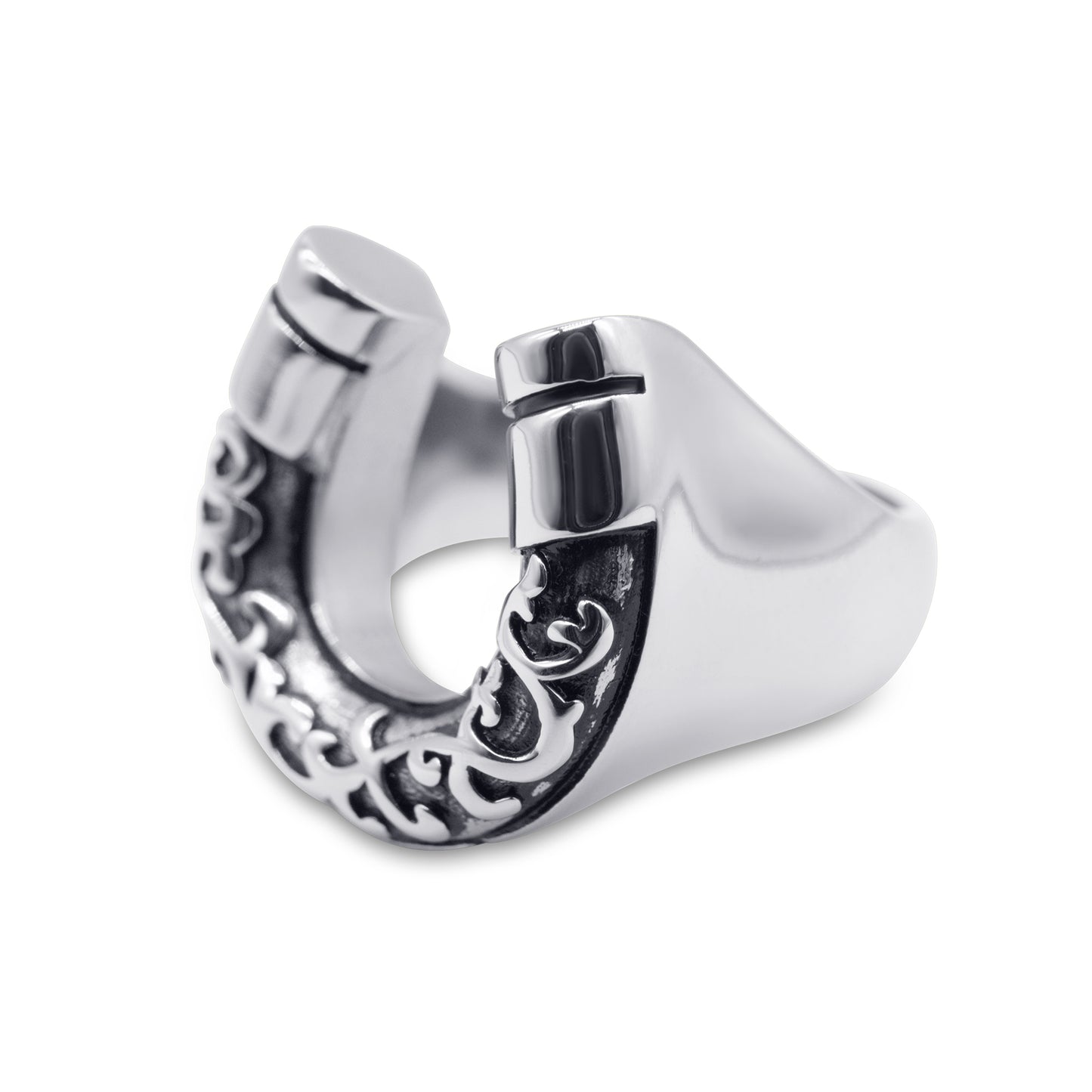 Lucky Charm Horseshoe Ring Mysticum Luna