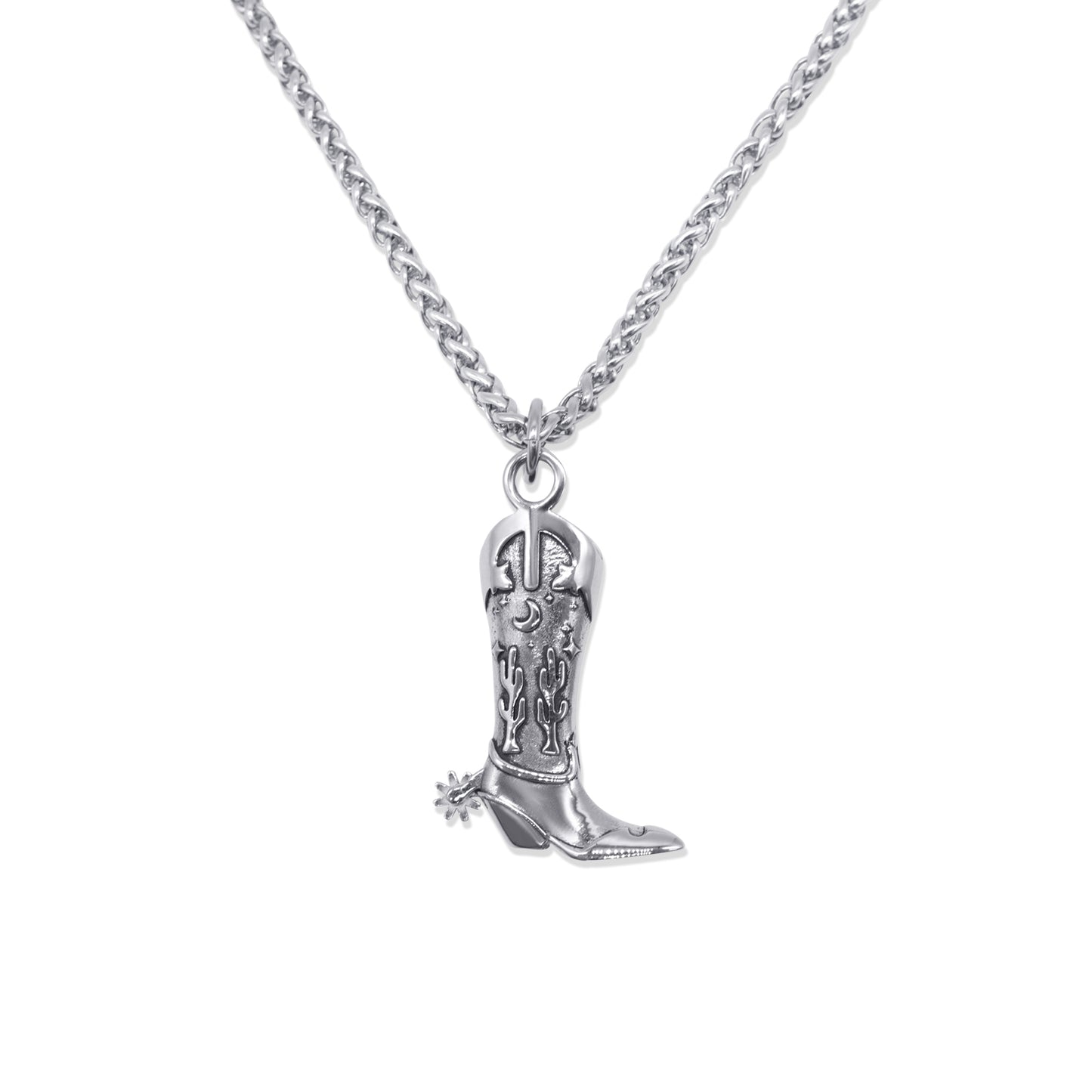 Hoedown Cowboy Boot Necklace Mysticum Luna