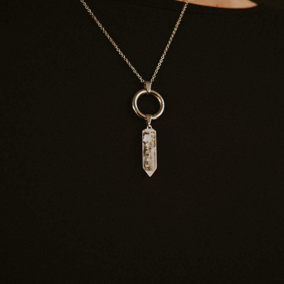 Charm Coven Quartz Crystal Charm Mysticum Luna
