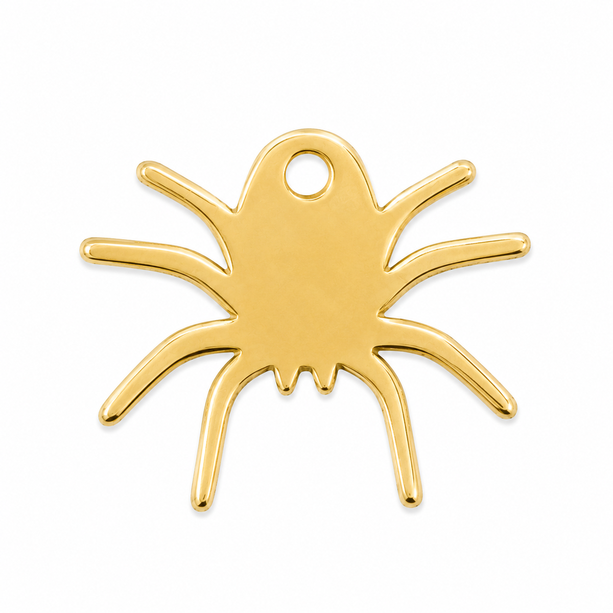 Gold Spider Charm