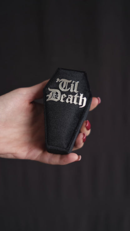 Til Death Coffin Engagement Ring Box
