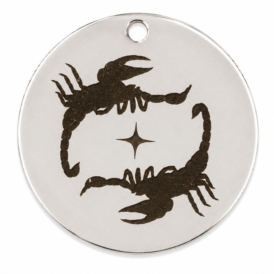 Scorpion Stars Charm
