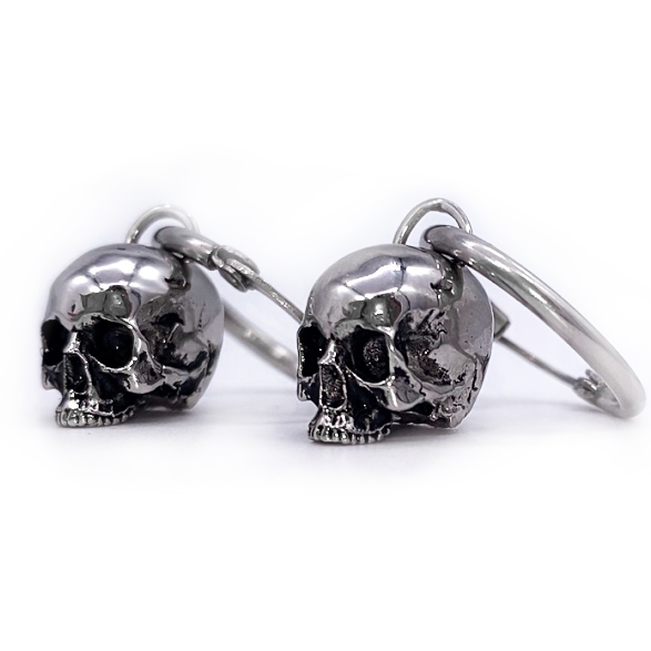 Hel Skull Earrings mysticumluna2021