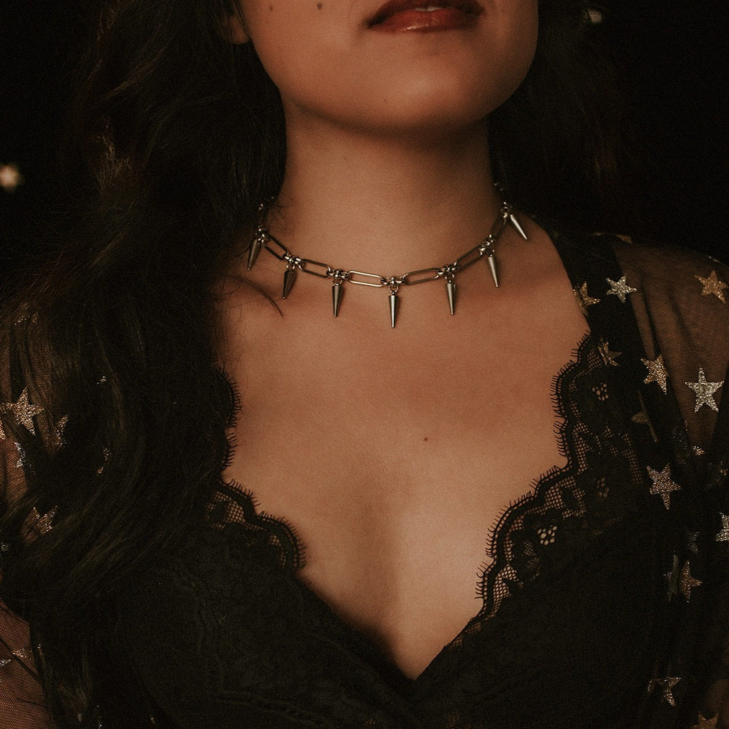Temptress Chain Choker Mysticum Luna