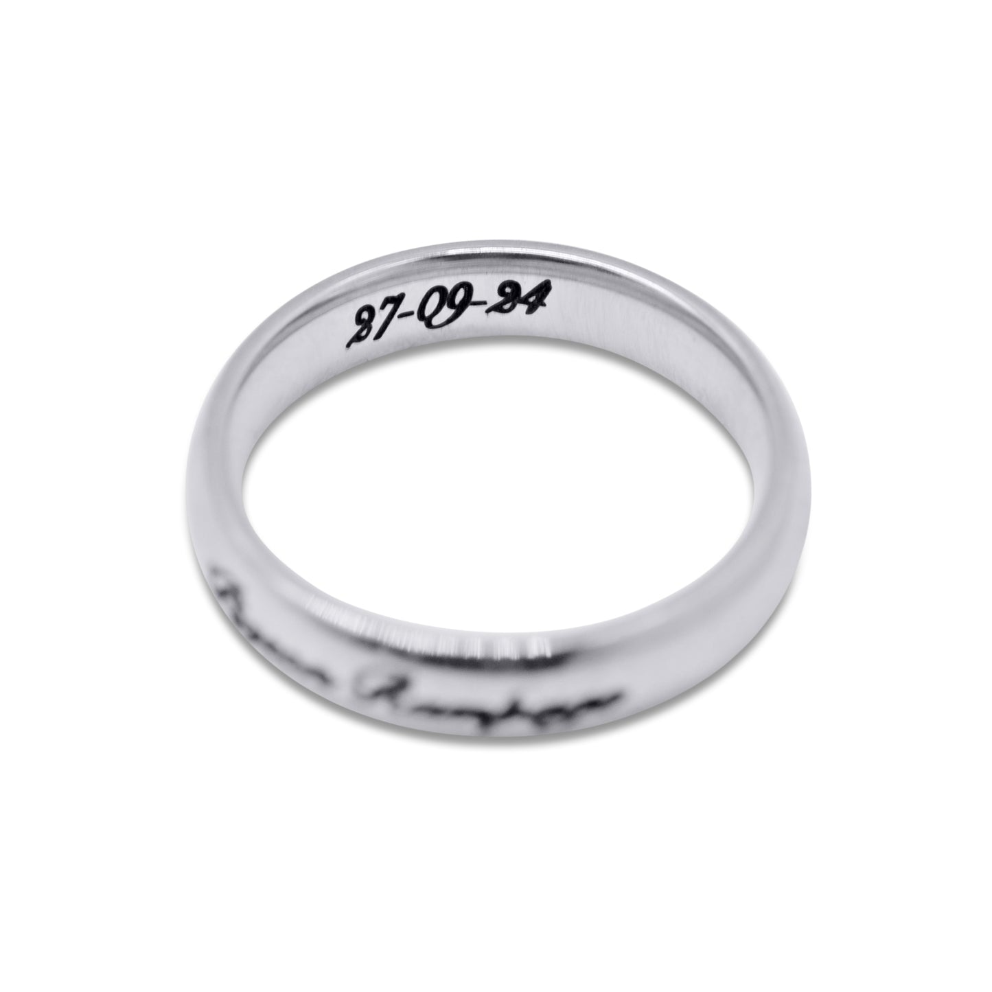 Personalised Engraved Band Ring