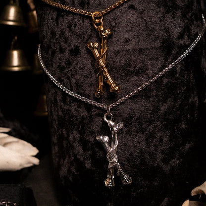 Tethered Remains Bones Necklace