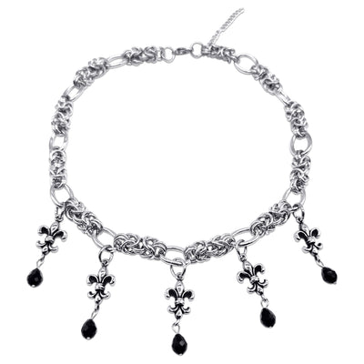 Fleur De Lis Choker Mysticum Luna