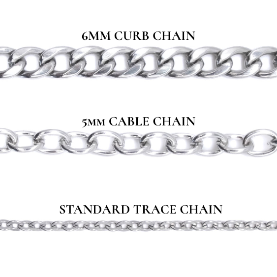 Old English Personalised Name Necklace