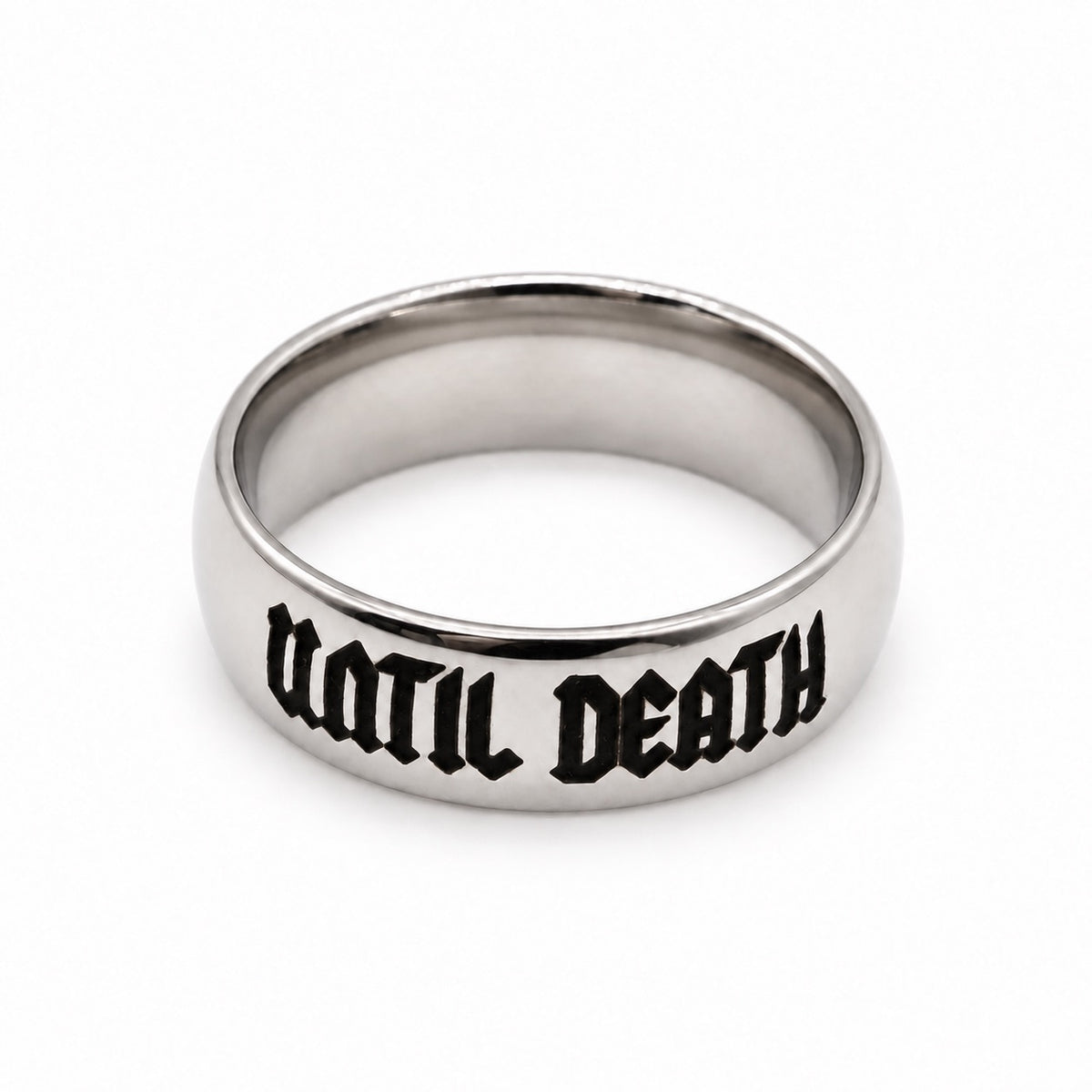 6mm Personalised Engraved Band Ring