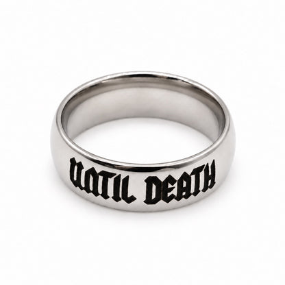 6mm Personalised Engraved Band Ring