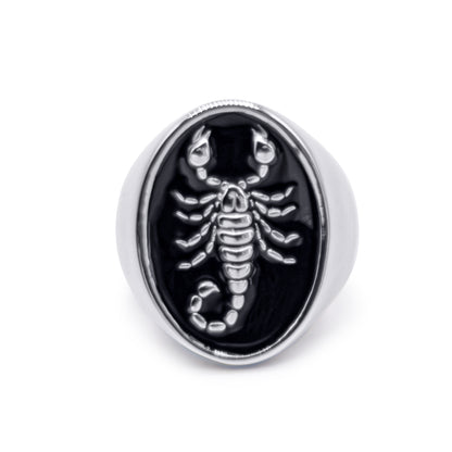 Pincera Scorpion Signet Ring