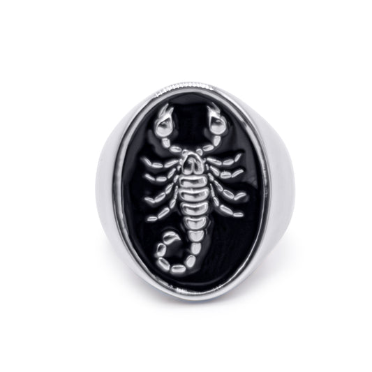 Pincera Scorpion Signet Ring