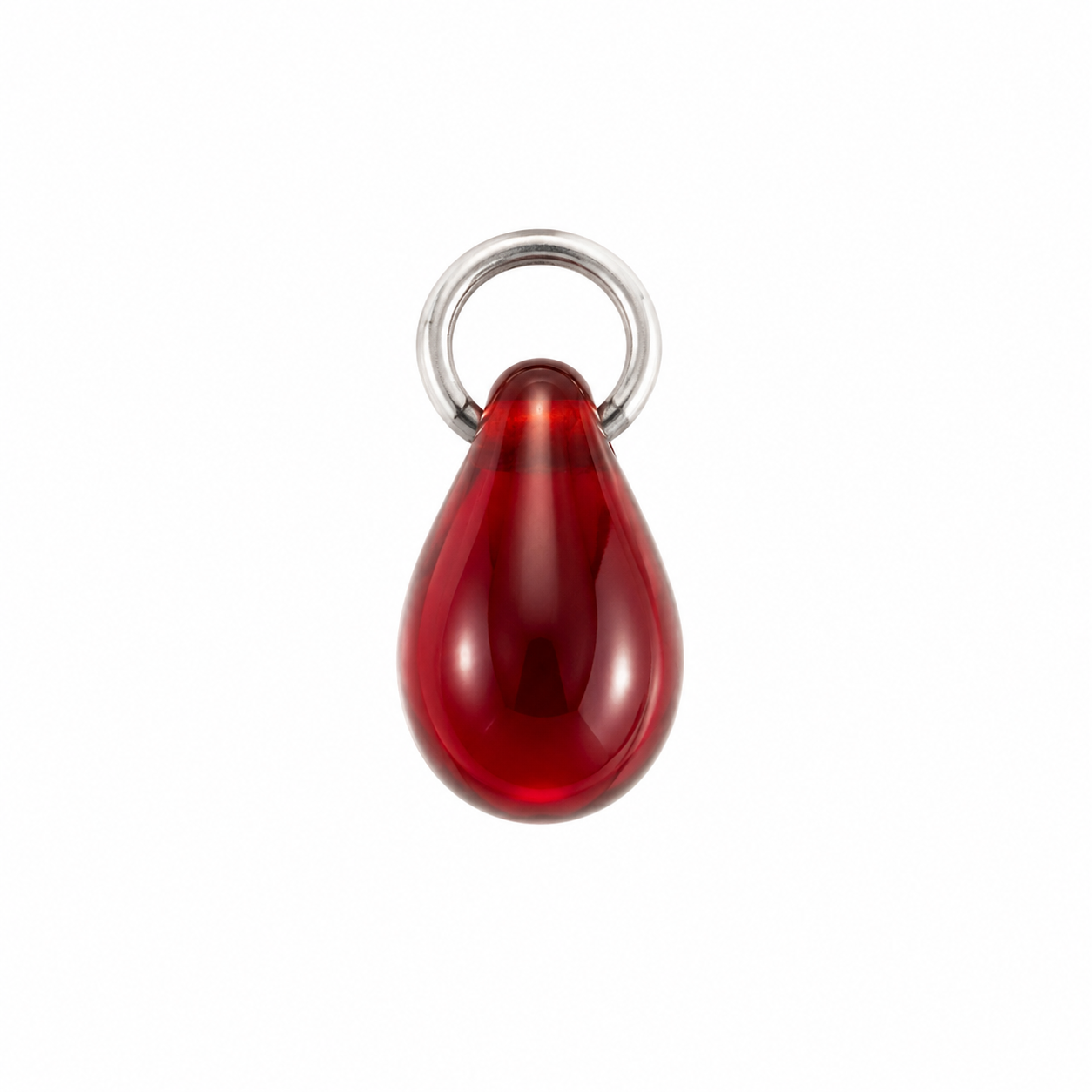 Blood drop charm