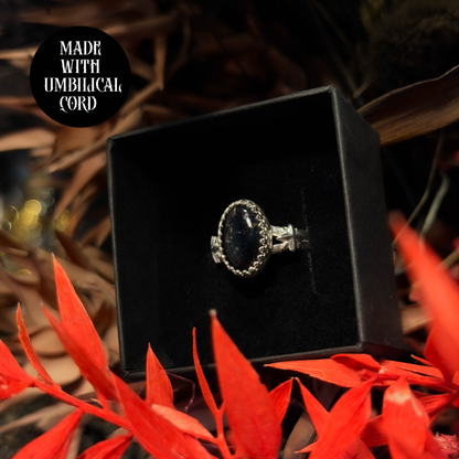 Lunar Bond Gothic Breastmilk Ring