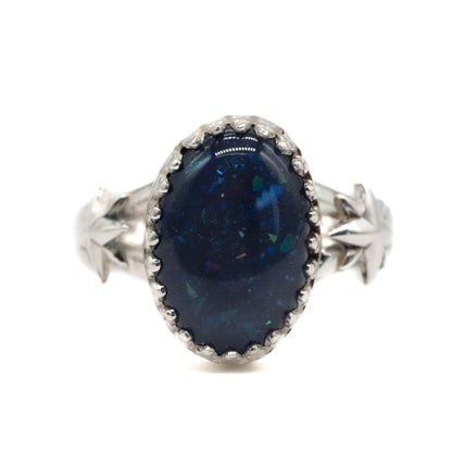 Lunar Bond Gothic Breastmilk Ring