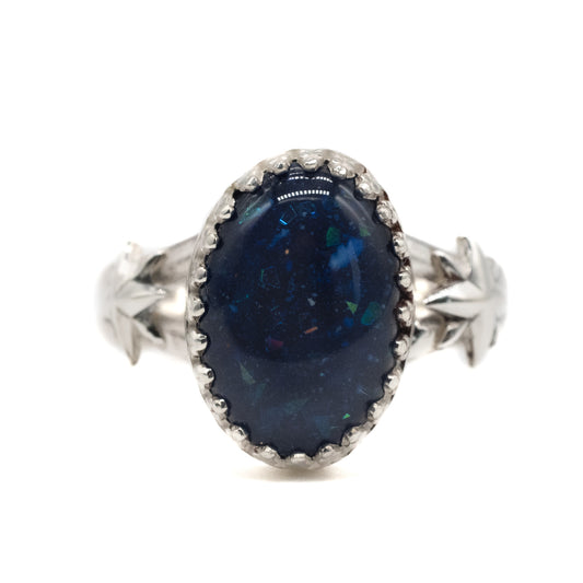 Lunar Bond Gothic Breastmilk Ring