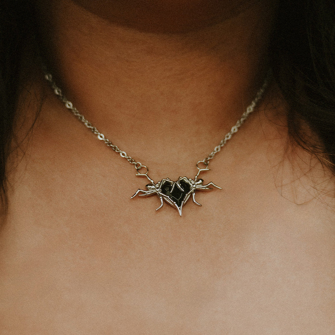 Widowheart Spider Necklace