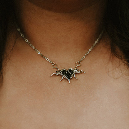 Widowheart Spider Necklace