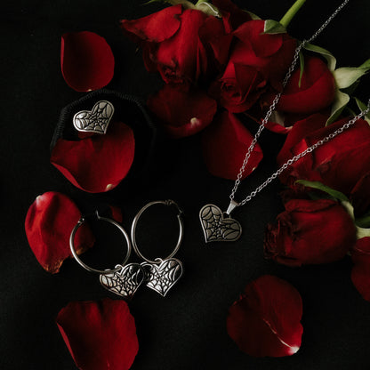 Cobweb Heart Valentine's Gift Set Mysticum Luna