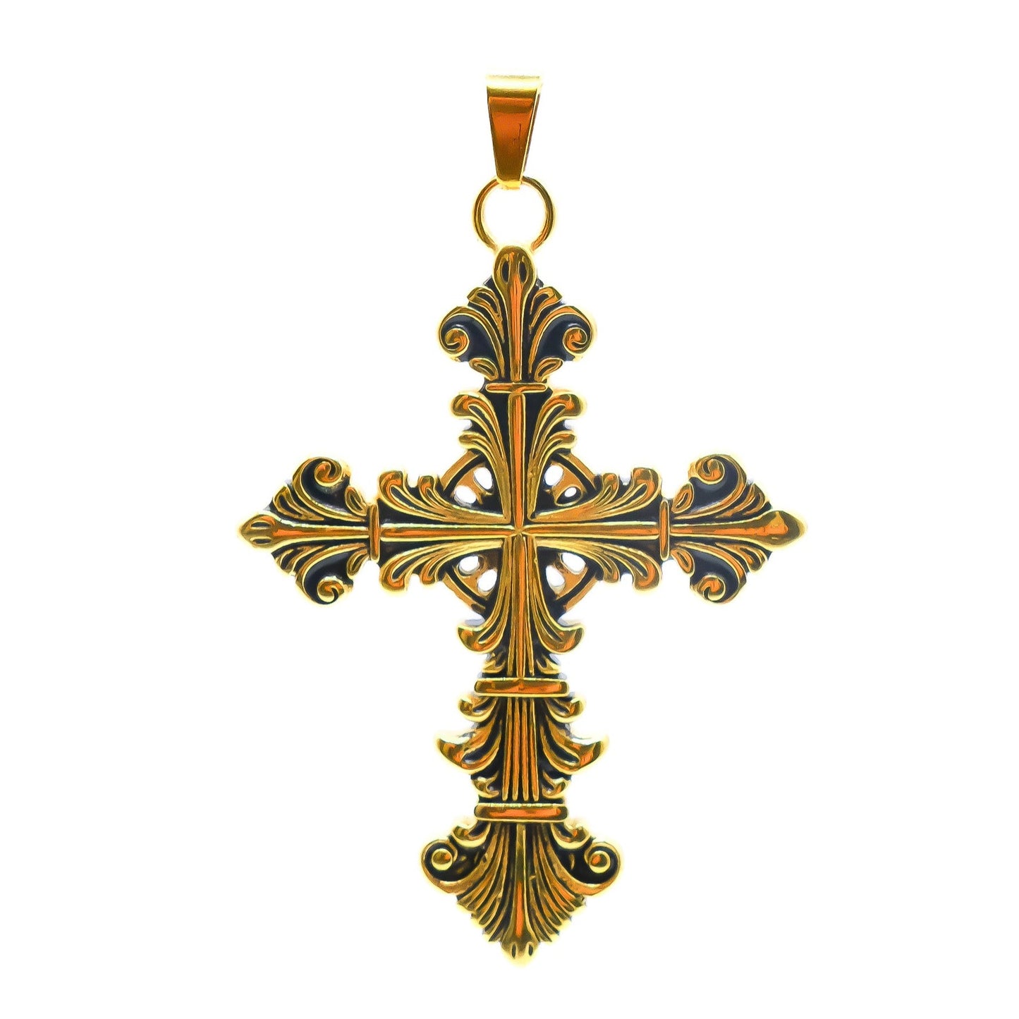 Charm Coven Lament Cross Charm Gold Mysticum Luna