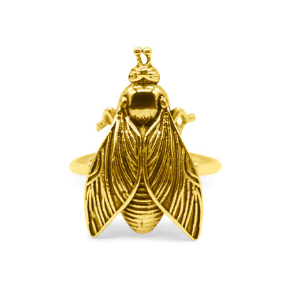 Gold Fly Ring