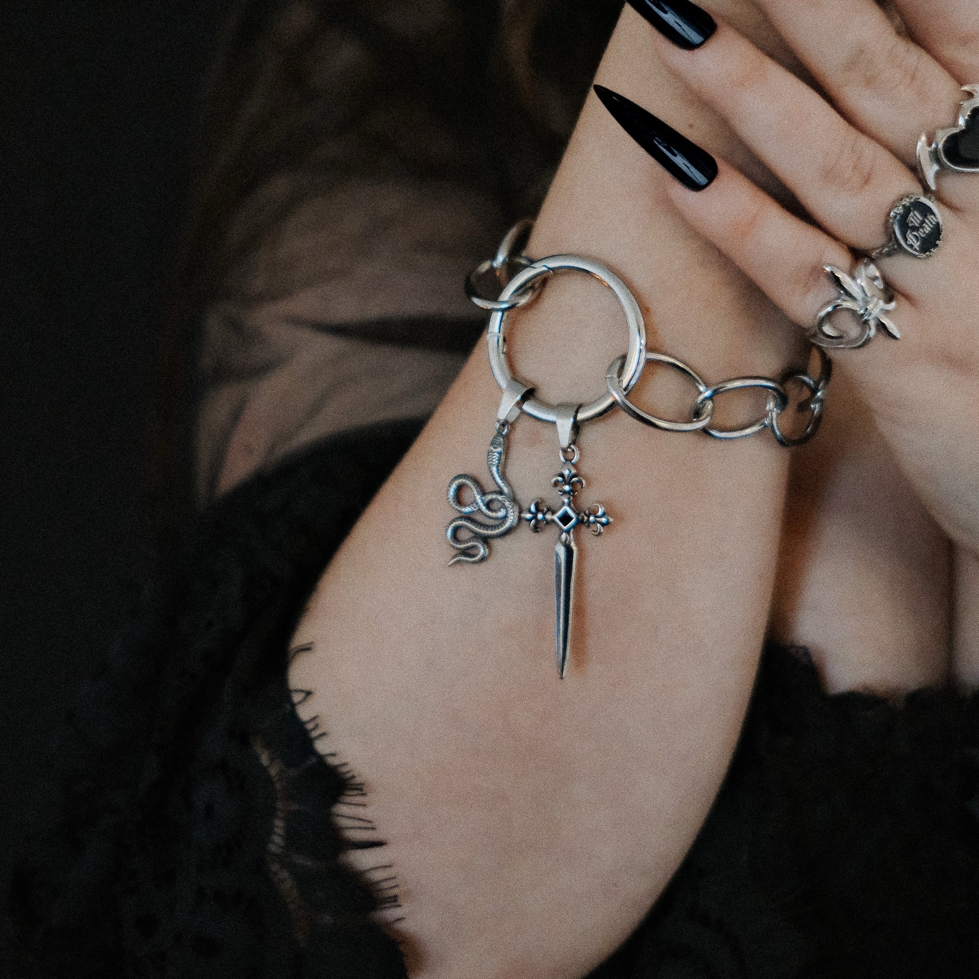 Charm Coven Snake Charm Mysticum Luna