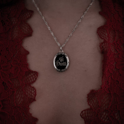 Til Death Locket Necklace Mysticum Luna